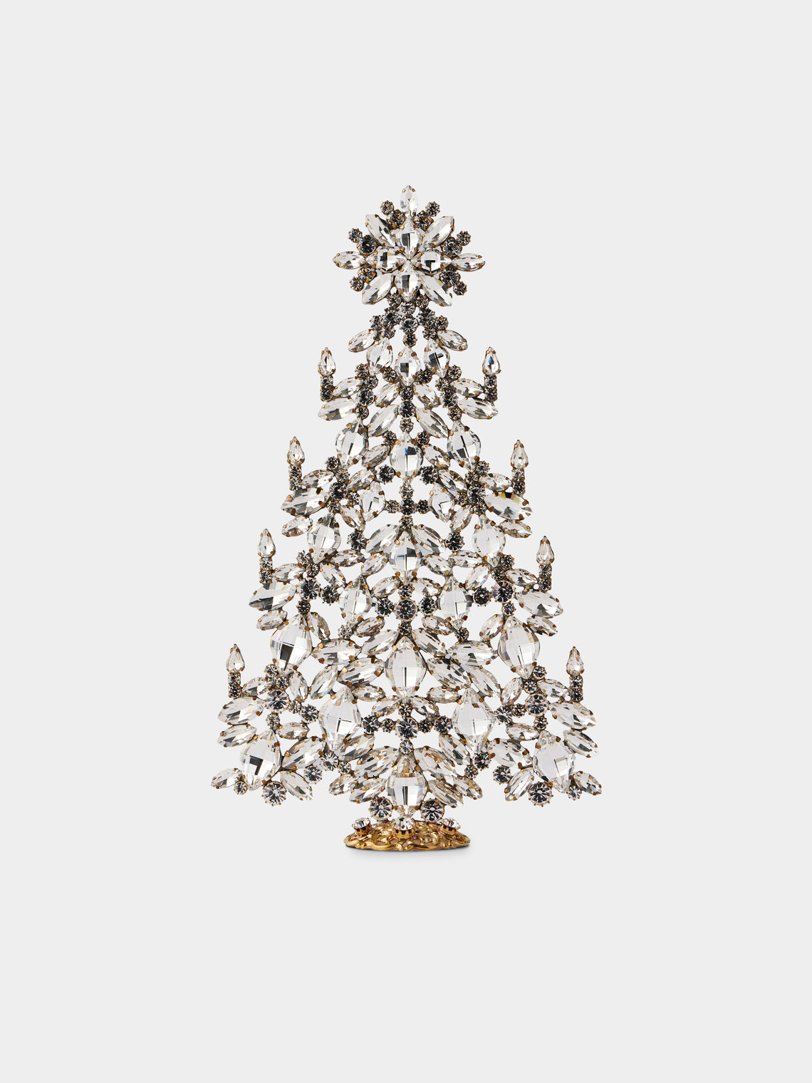 ABASK Decorations - Intricate Czech Crystal Tree - Clear - ABASK - 