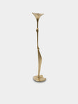 Shaha Raphael - Low Tide Fishbone Hand-Cast Brass Medium Candelabra - Gold - ABASK - 