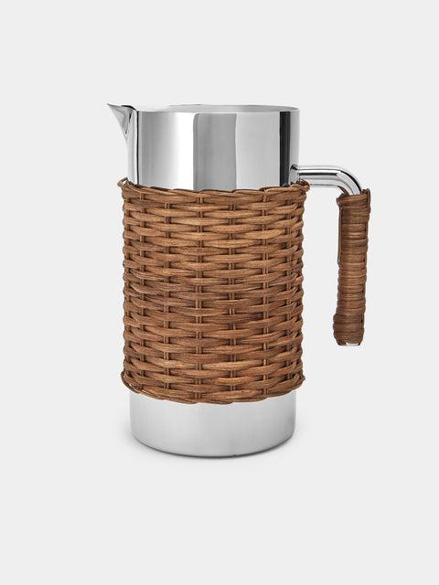 Pigment France - Nantes Rattan Pitcher - Brown - ABASK - 
