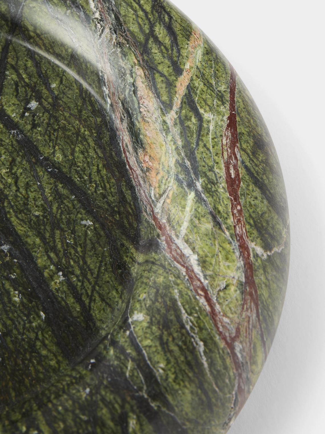 Anastasio Home - Olli Marble Tray (8in/20cm) - Green - ABASK