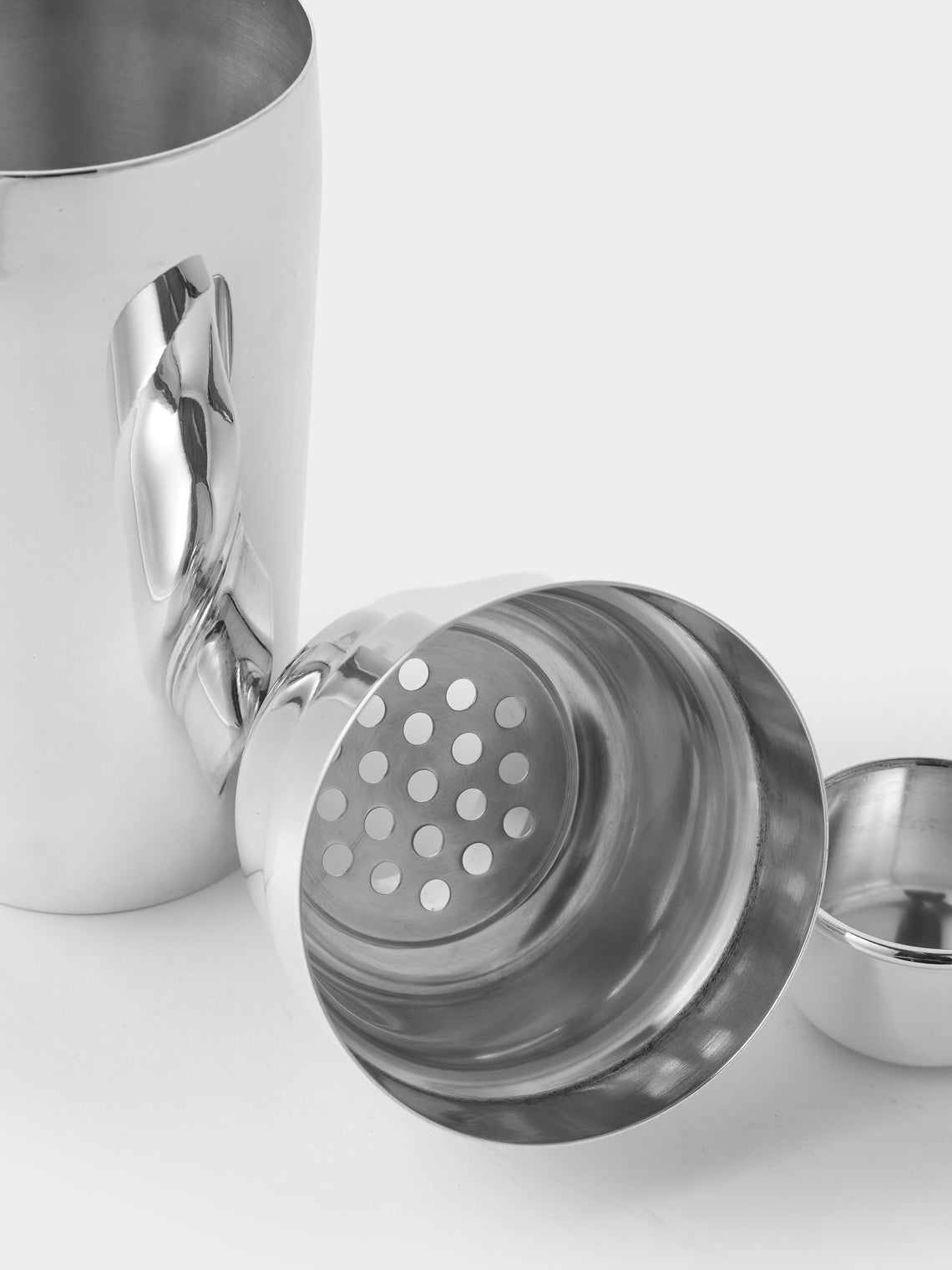 Antique and Vintage - 1960s Christofle Silver-Plated Cocktail Shaker - Silver - ABASK