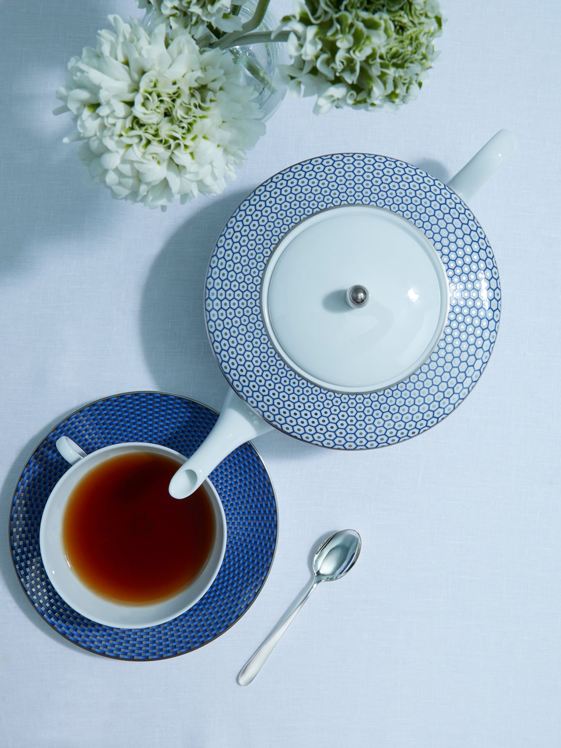 Raynaud - Trésor Bleu Porcelain Coffee & Tea Collection - Blue - ABASK