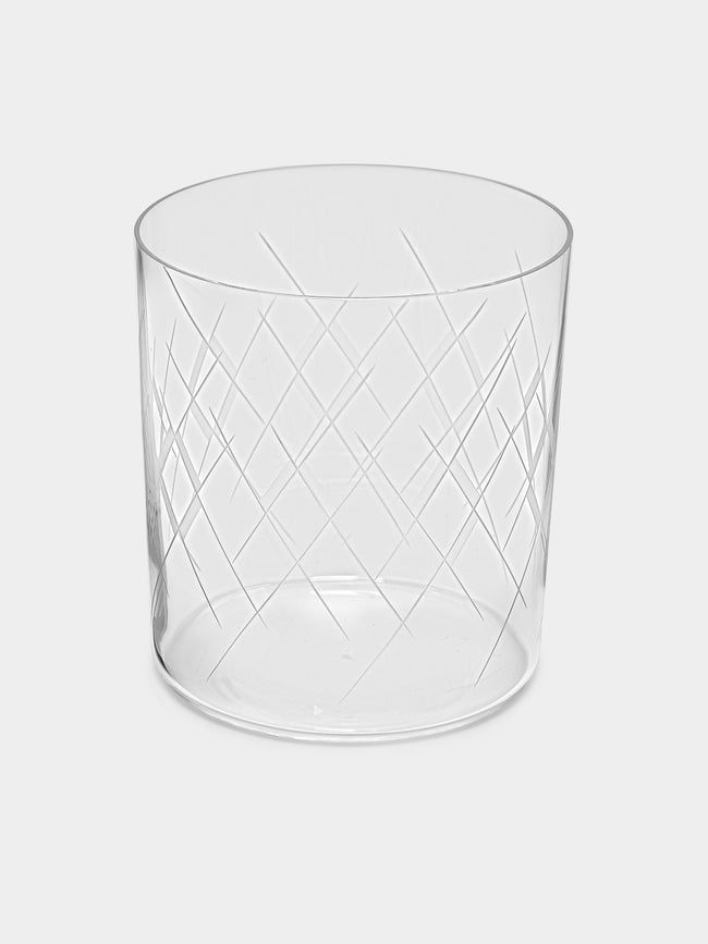 Lobmeyr - Neo Series VI Hand-Engraved Crystal Double Old Fashioned Glass -  - ABASK