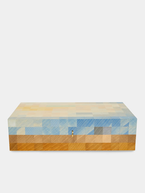 Kevin Stamper - Martello Tower Wood Watch Box (10 Watches) - Multiple - ABASK - 