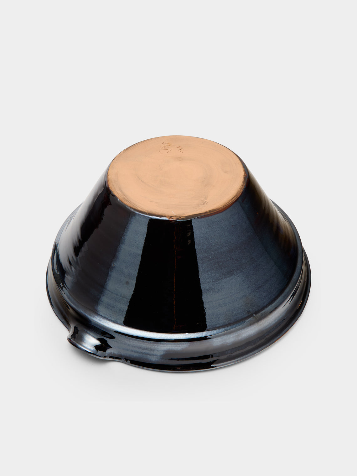 Poterie de Cliousclat - Hand-Marbled Slipware Mixing Bowl - Yellow - ABASK