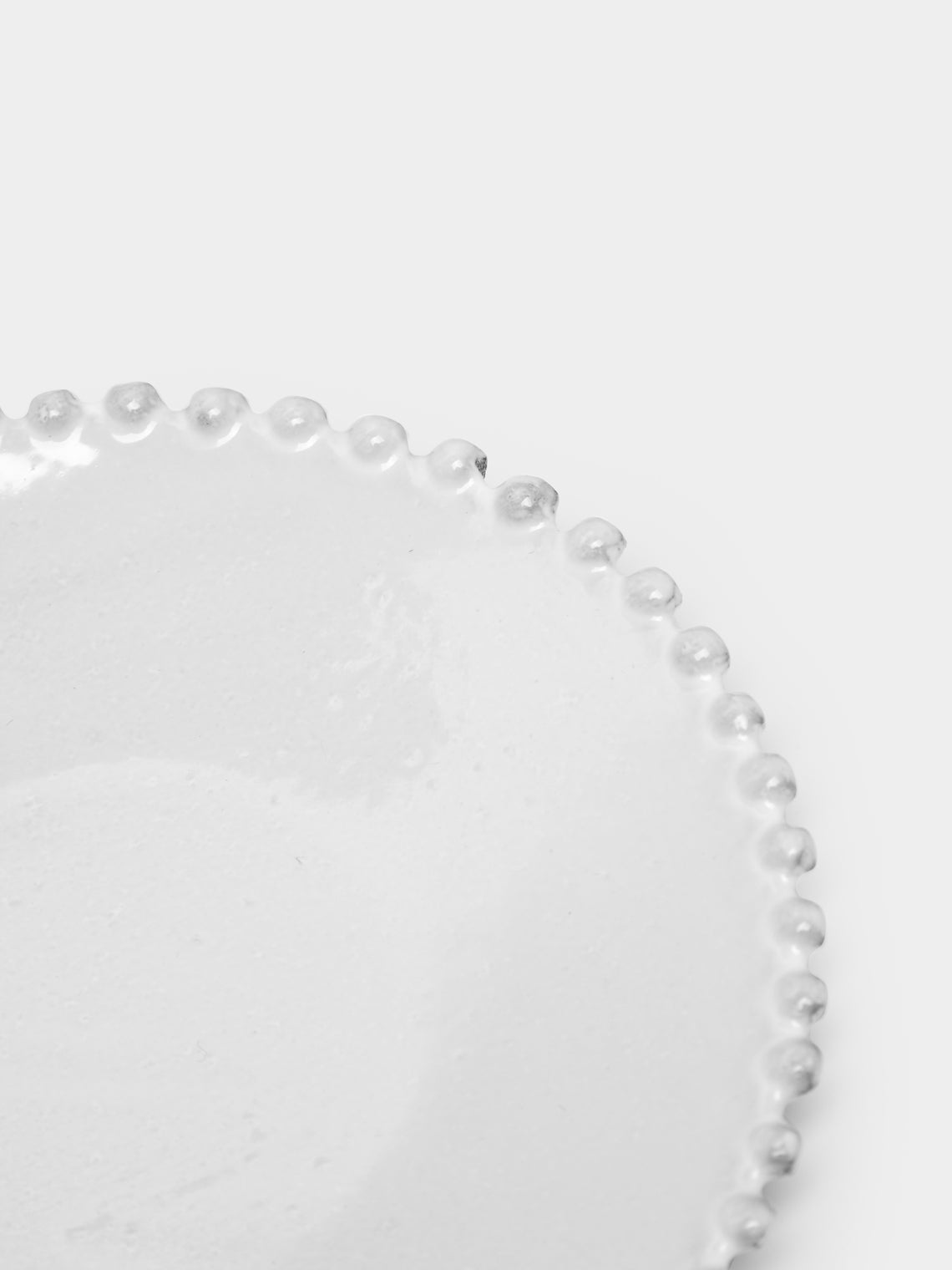 Astier de Villatte - Adélaïde Hand-Glazed Ceramic Saucer (Set of 2) - White - ABASK