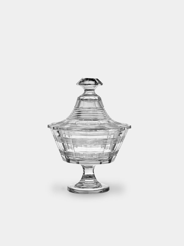 Antique and Vintage - 1950s Crystal Candy Dish - Clear - ABASK - 