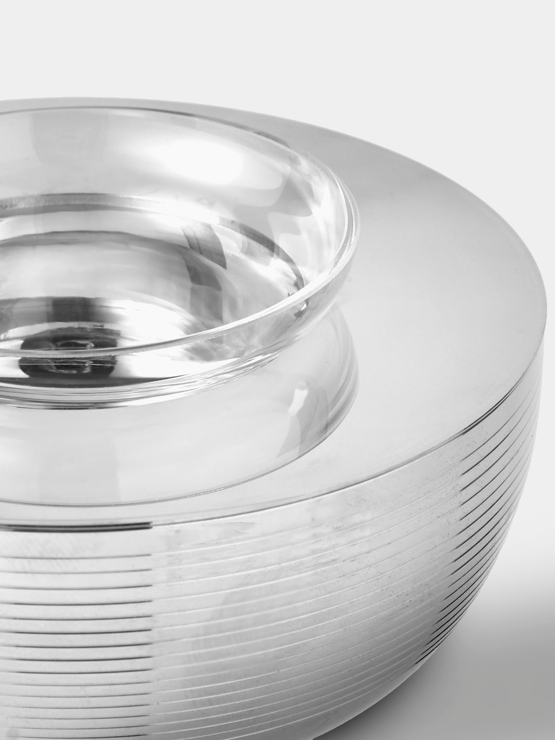 Ercuis - Transat Silver-Plated Caviar Cup - Silver - ABASK