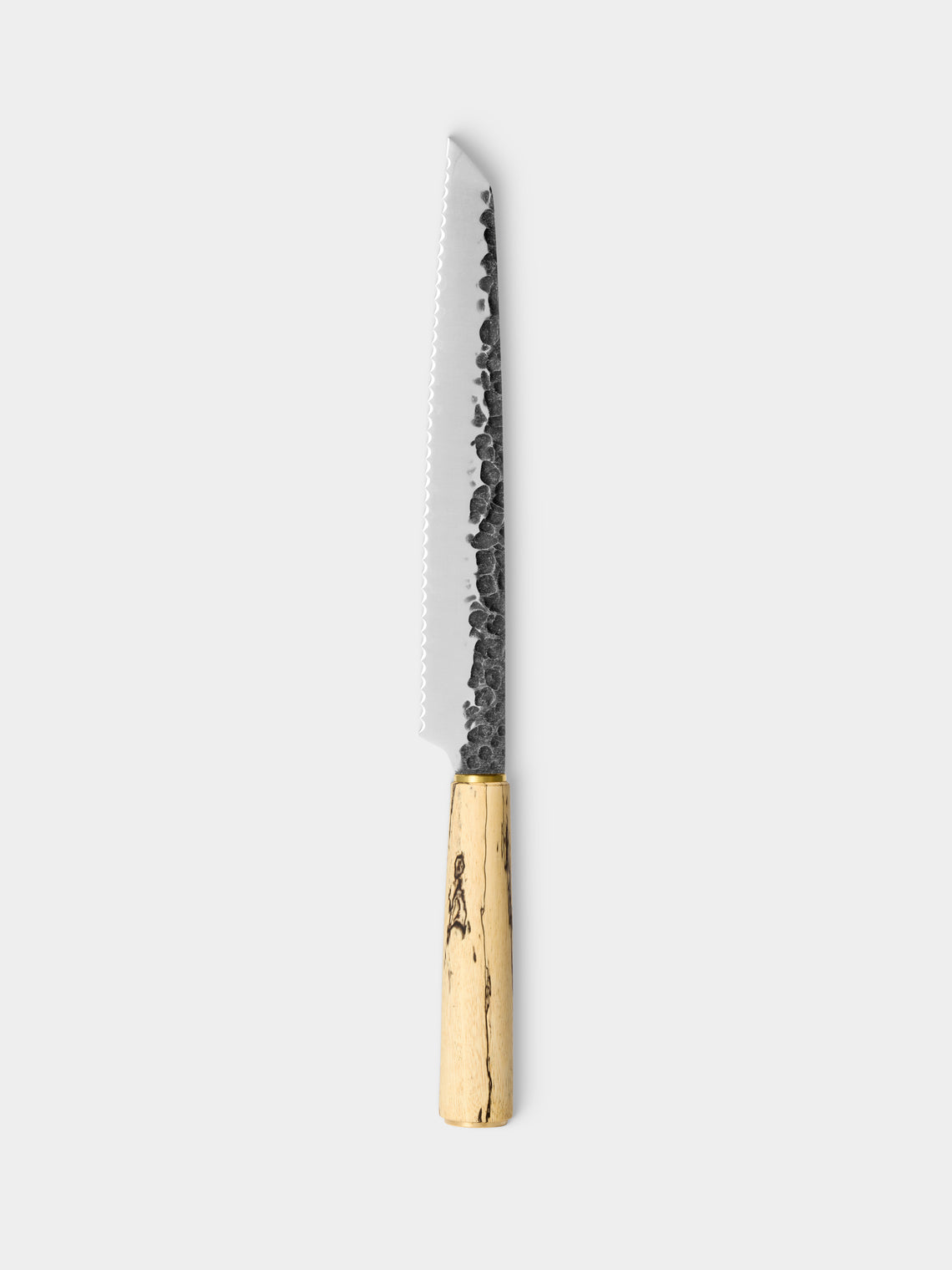 Katto - | Set of 4 | Spalted Tamarind Kitchen Knives - Brown - ABASK