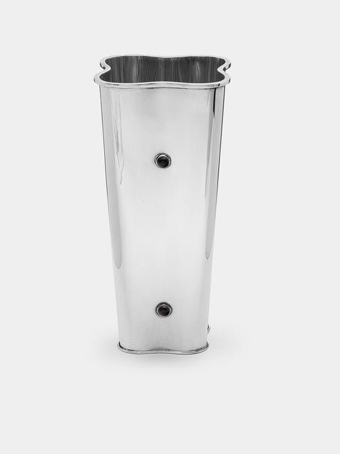 Antique and Vintage - 1957 Tage Göthlin Silver and Amethyst Vase -  - ABASK - 