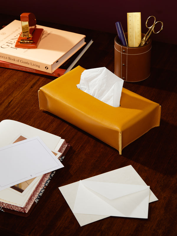 Rabitti 1969 - Amsterdam Leather Tissue Box -  - ABASK