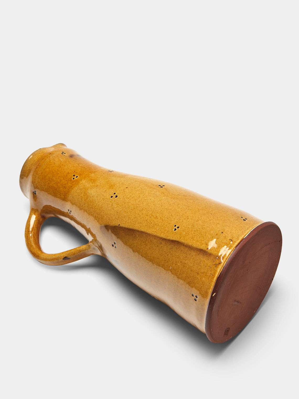 Neville Tatham - Slipware Large Jug - Yellow - ABASK