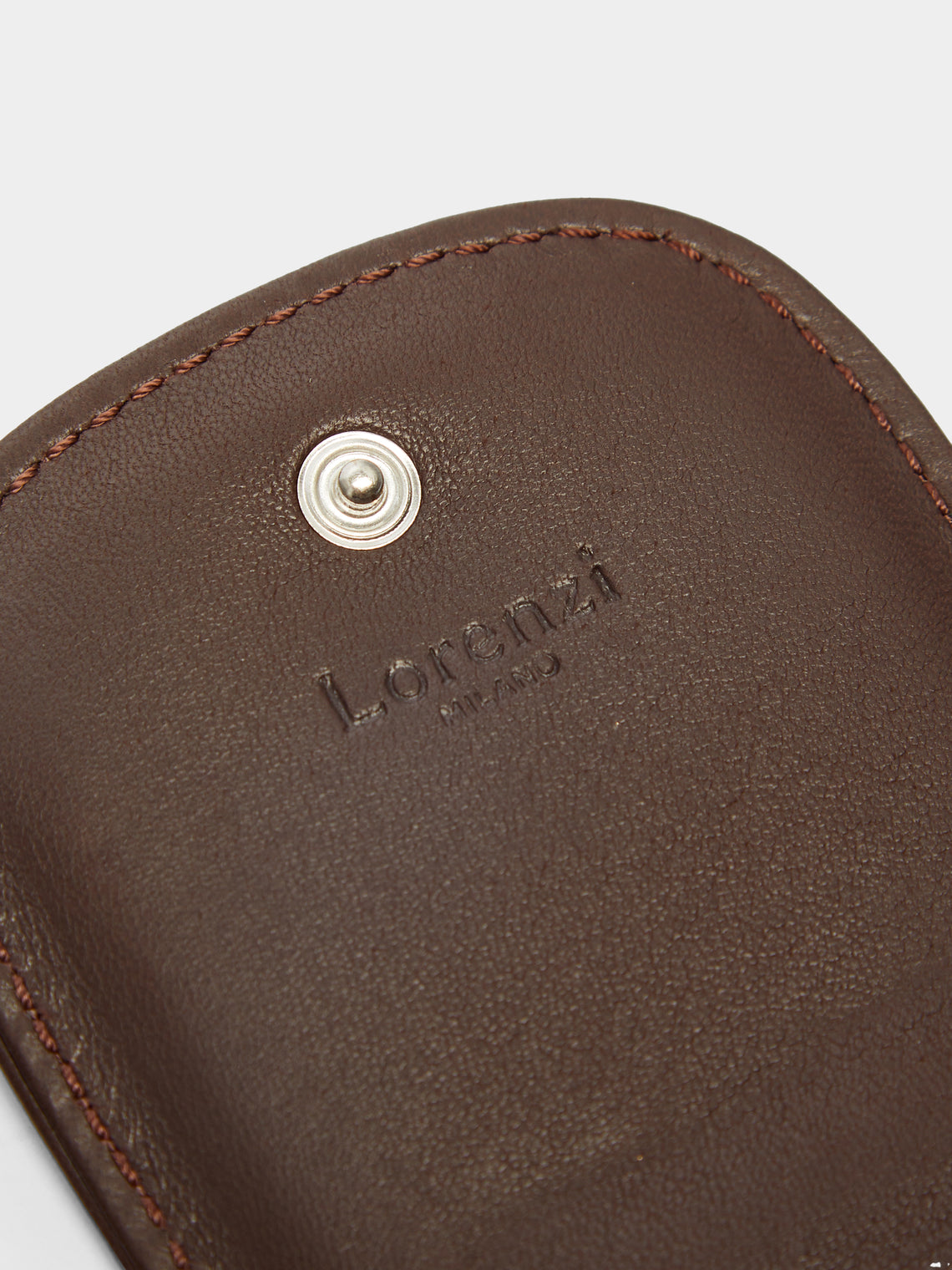 Lorenzi Milano - Leather Travel Manicure Case -  - ABASK