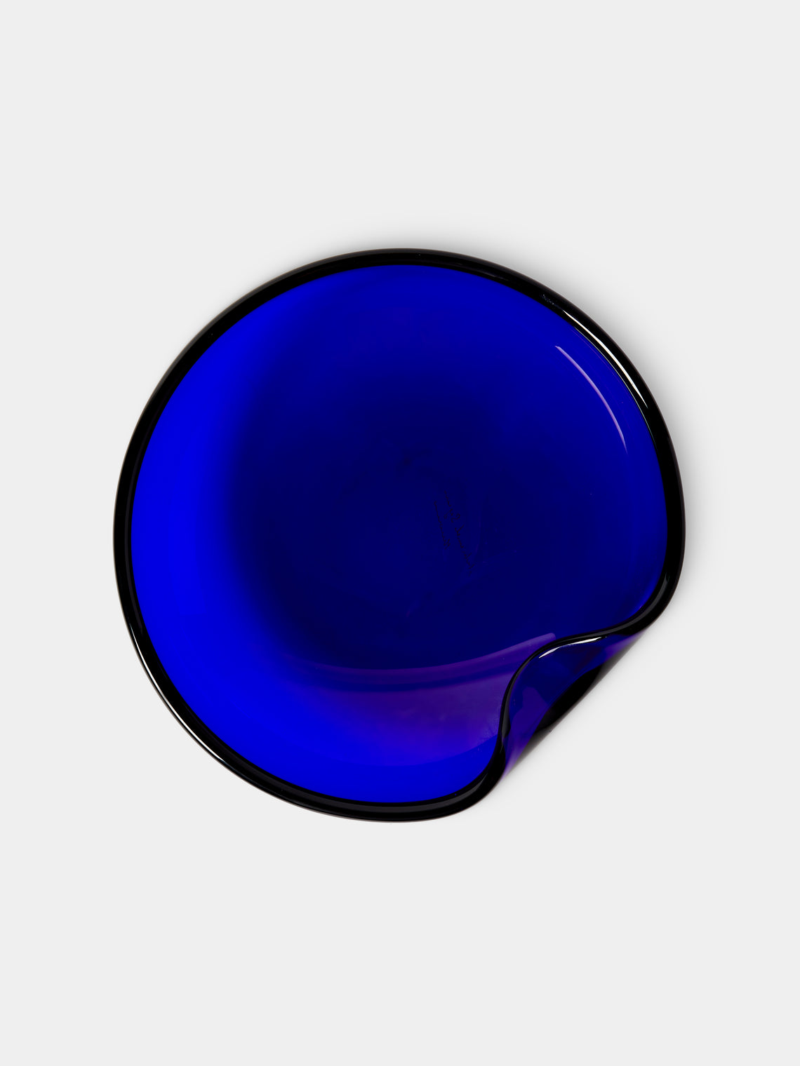 Antique and Vintage - 1960s Seguso Glass Bowl - Blue - ABASK