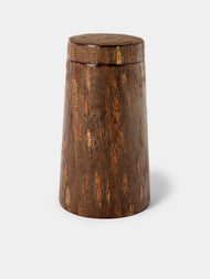 Denshiro - Polished Cherry Bark Canister - Brown - ABASK - 