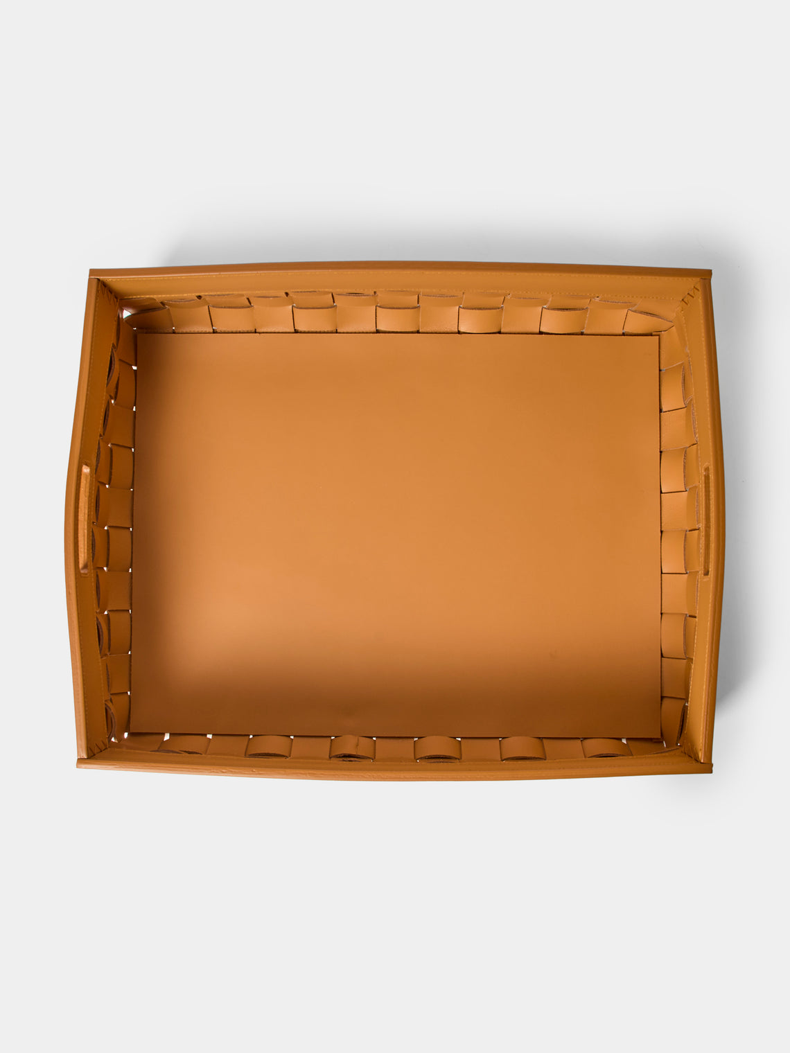 Riviere - Barcelona Water-Resistant Leather Large Basket - Tan - ABASK