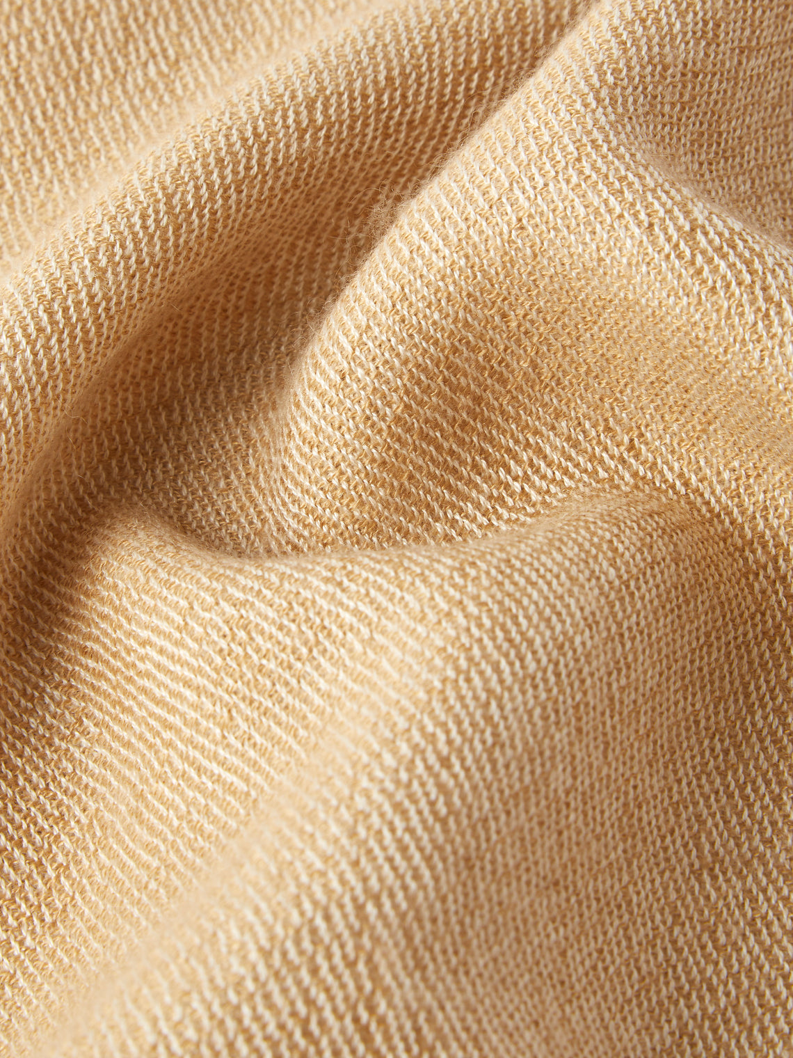 Alonpi - Verne Cashmere and Silk Throw (79in/2m) - Beige - ABASK