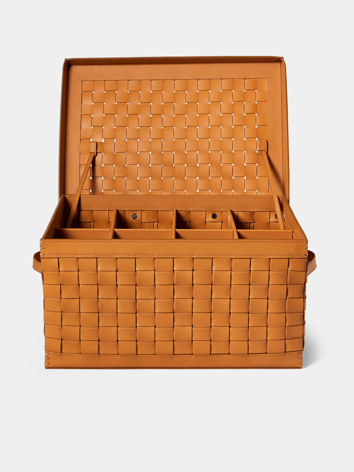 Giobagnara - Barcelona Leather Shoe Trunk - Brown - ABASK