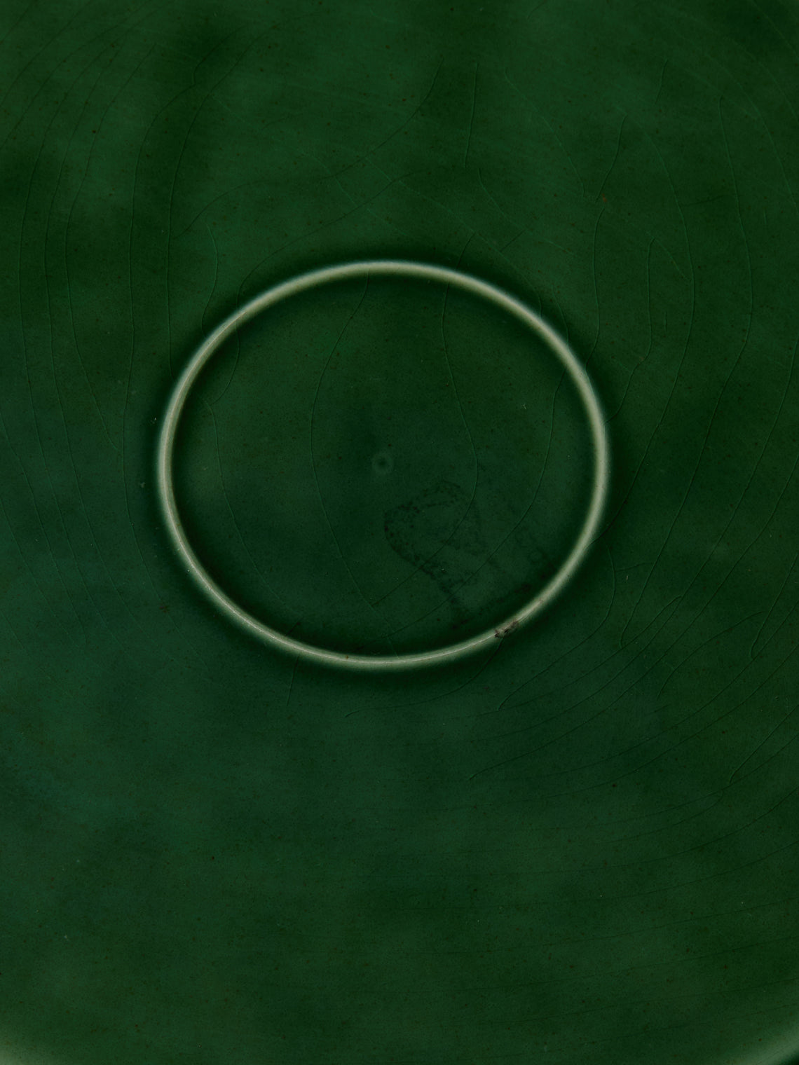 Antique and Vintage - Mid-Century Cabbage Majolica Ceramic Dinner Plates – 10.5in/27cm (Set of 8) - Green - ABASK