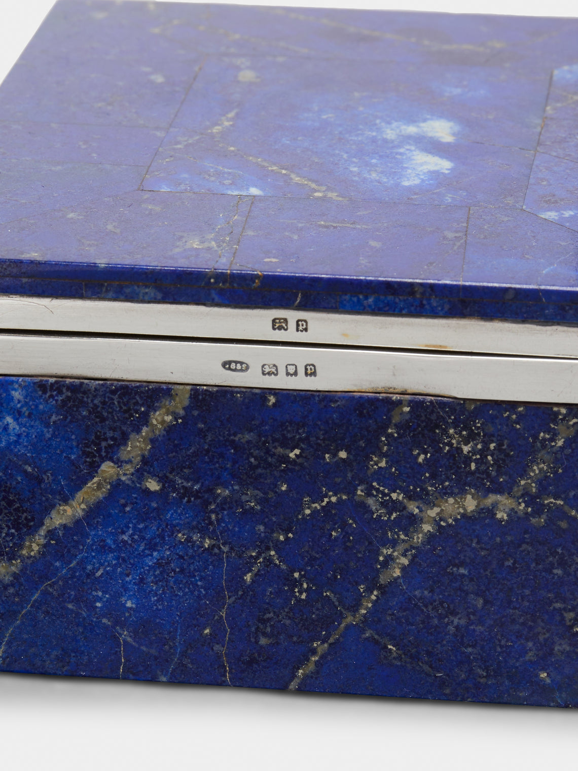 Antique and Vintage - Mid-Century Lapis Lazuli Box -  - ABASK