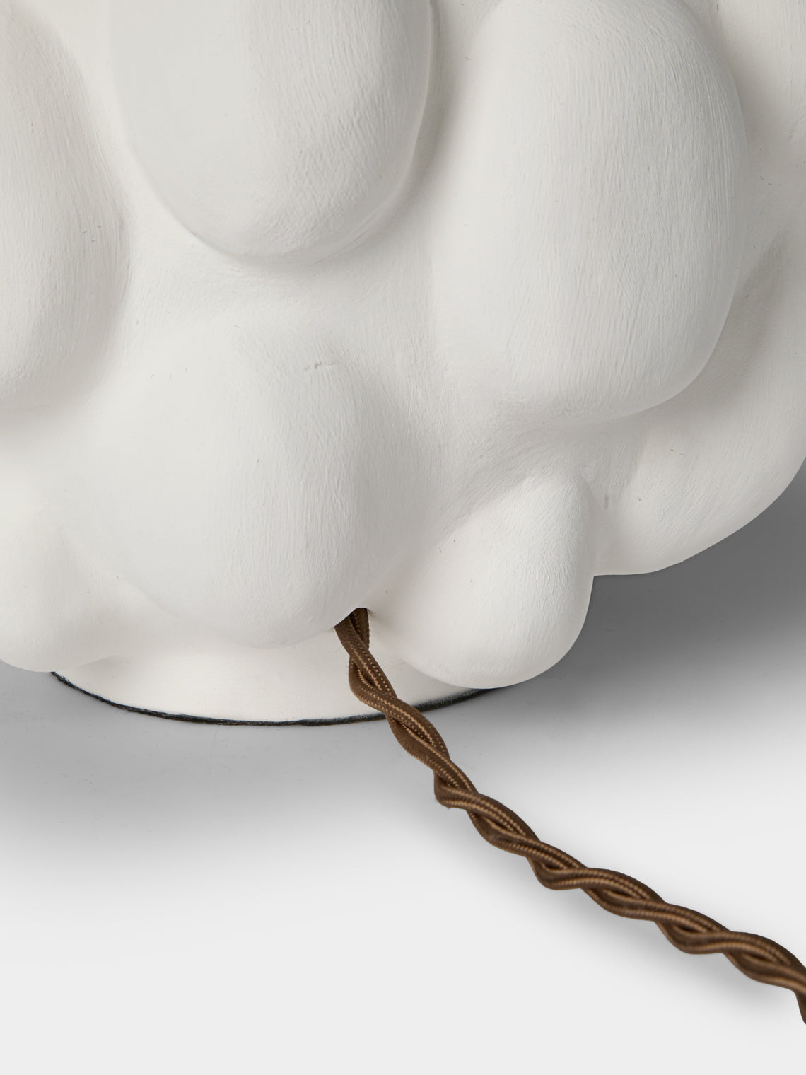 Legato Studio - Pomona Hand-Cast Composite Table Lamp - Ivory - ABASK