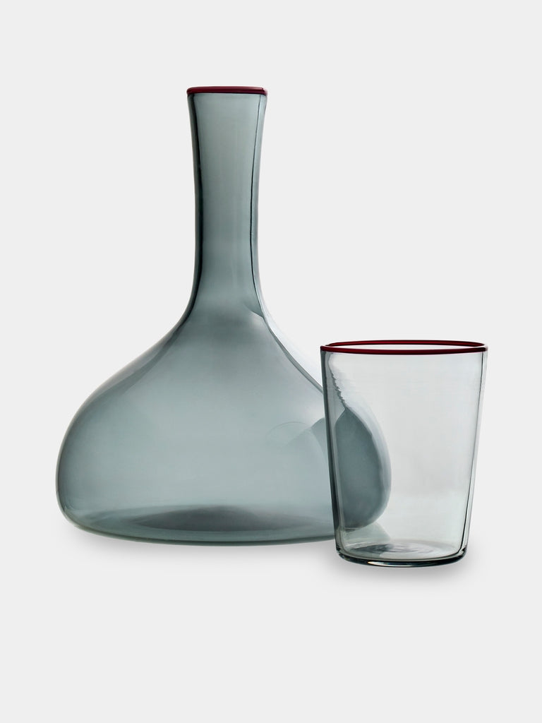 Giberto - Roi Hand-Blown Murano Glass Collection - Gray - ABASK - 