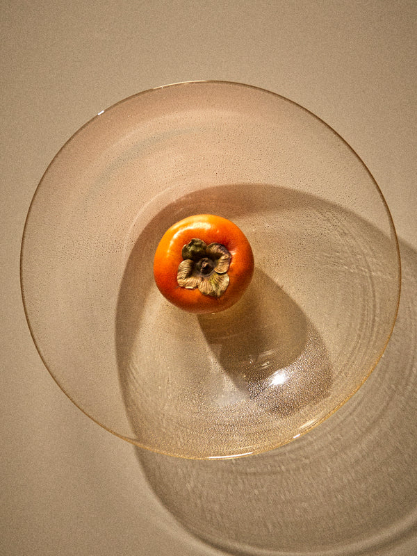 Antique and Vintage - 1960s Murano Glass Bowl - Gold - ABASK