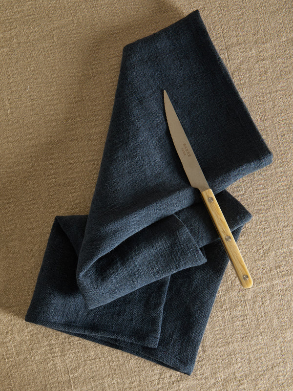 Libeco - Hudson Belgian Linen Napkins (Set of 6) -  - ABASK