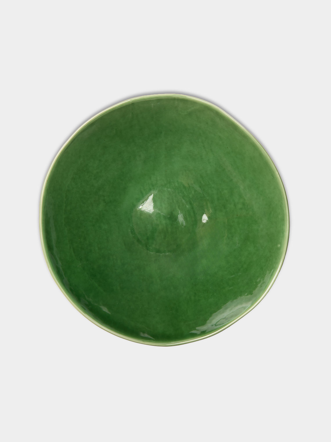 Hand-Glazed Ceramic Large Bowl