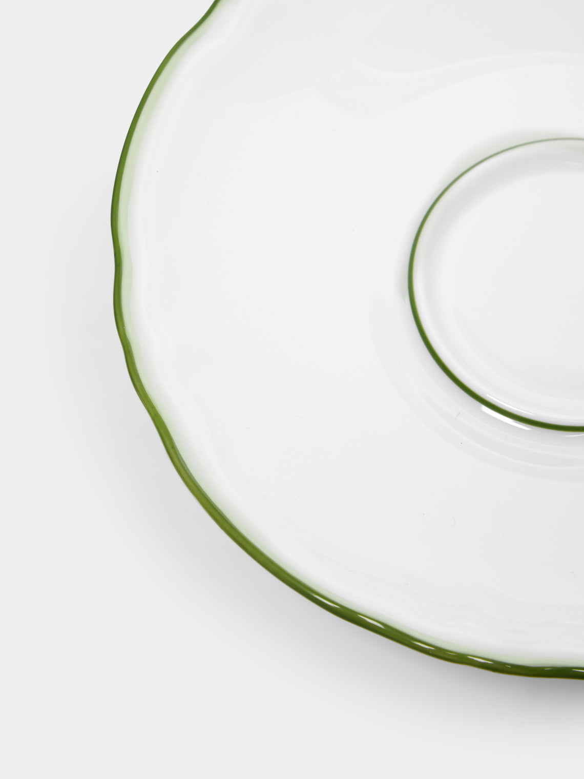 Raynaud - Touraine Hand-Painted Porcelain Teacup and Saucer -  - ABASK