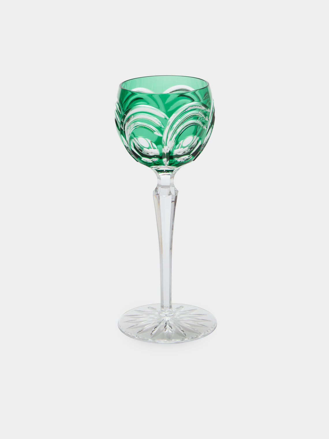 Antique and Vintage - 1970s Crystal Wine Glasses (Set of 6) - Multiple - ABASK