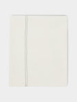 Volga Linen - Hem-Stitch Linen Super King Top Sheet -  - ABASK - 