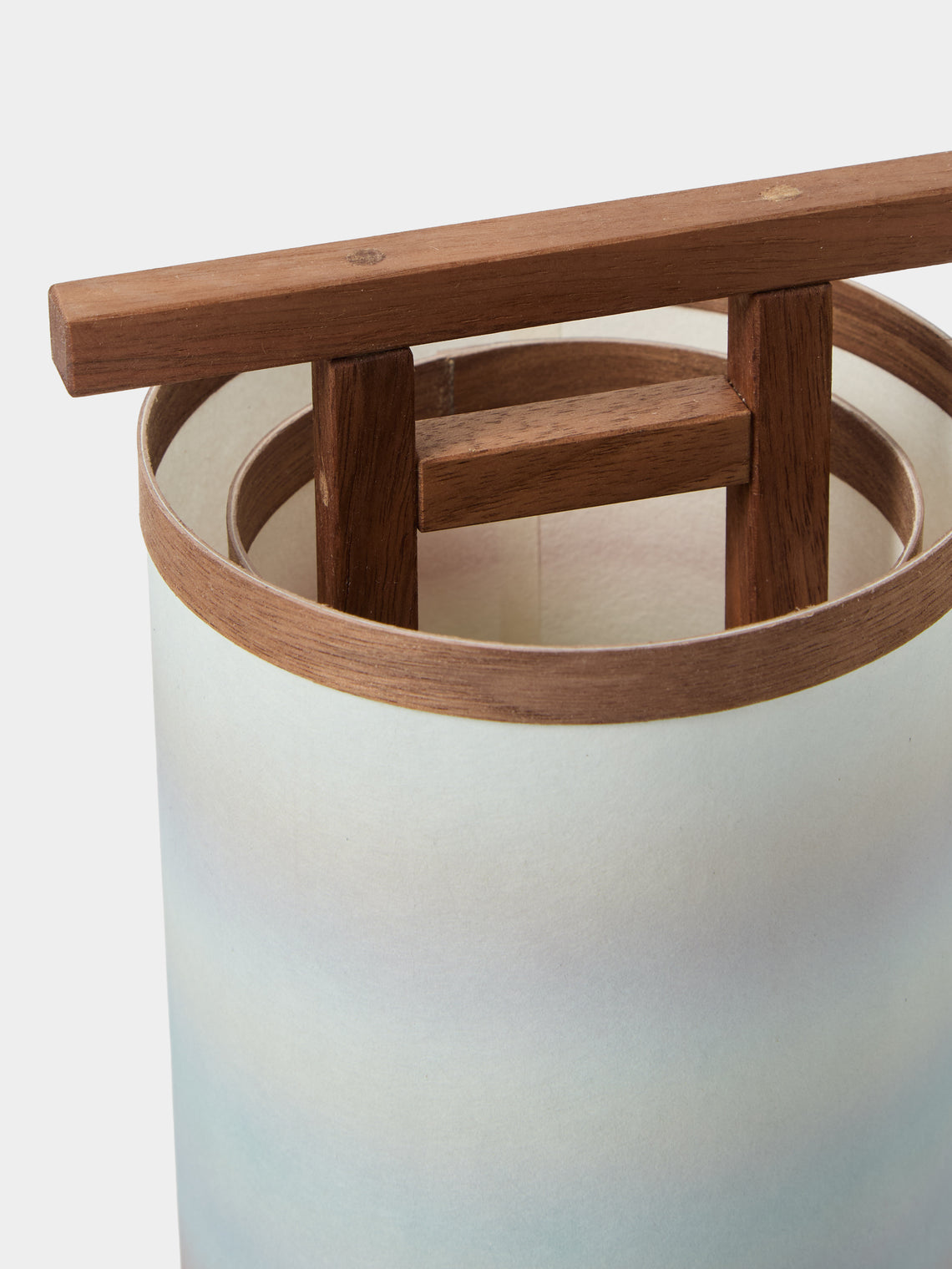 Maxime Prange - Torii Walnut and Washi Paper Small Table Lamp - Multiple - ABASK