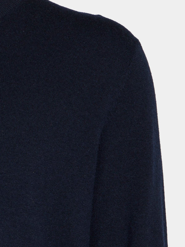Arch4 - Bene Baby Goat Cashmere Crew-Neck Sweater | Size: M - Navy - ABASK