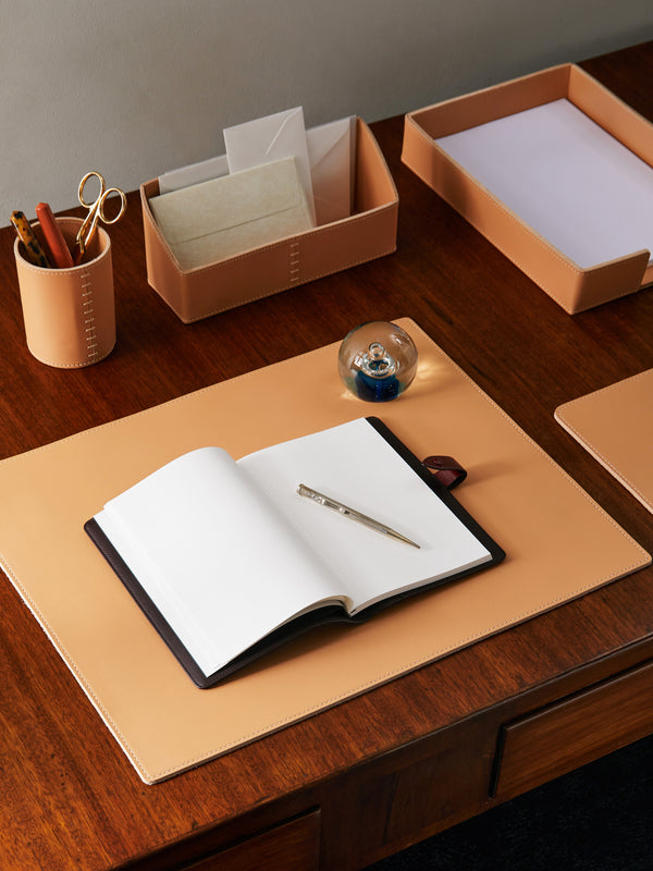 Rabitti 1969 - Todi Leather Desk Set -  - ABASK