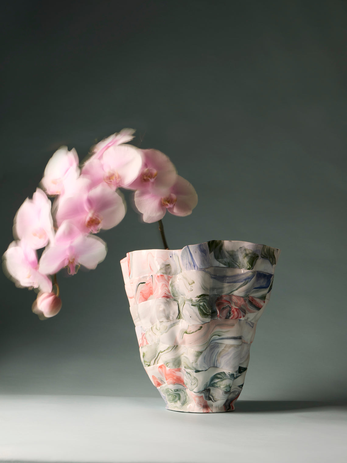 Luisa Maisel - Glossy Porcelain Vase (14in/36cm) - Multiple - ABASK