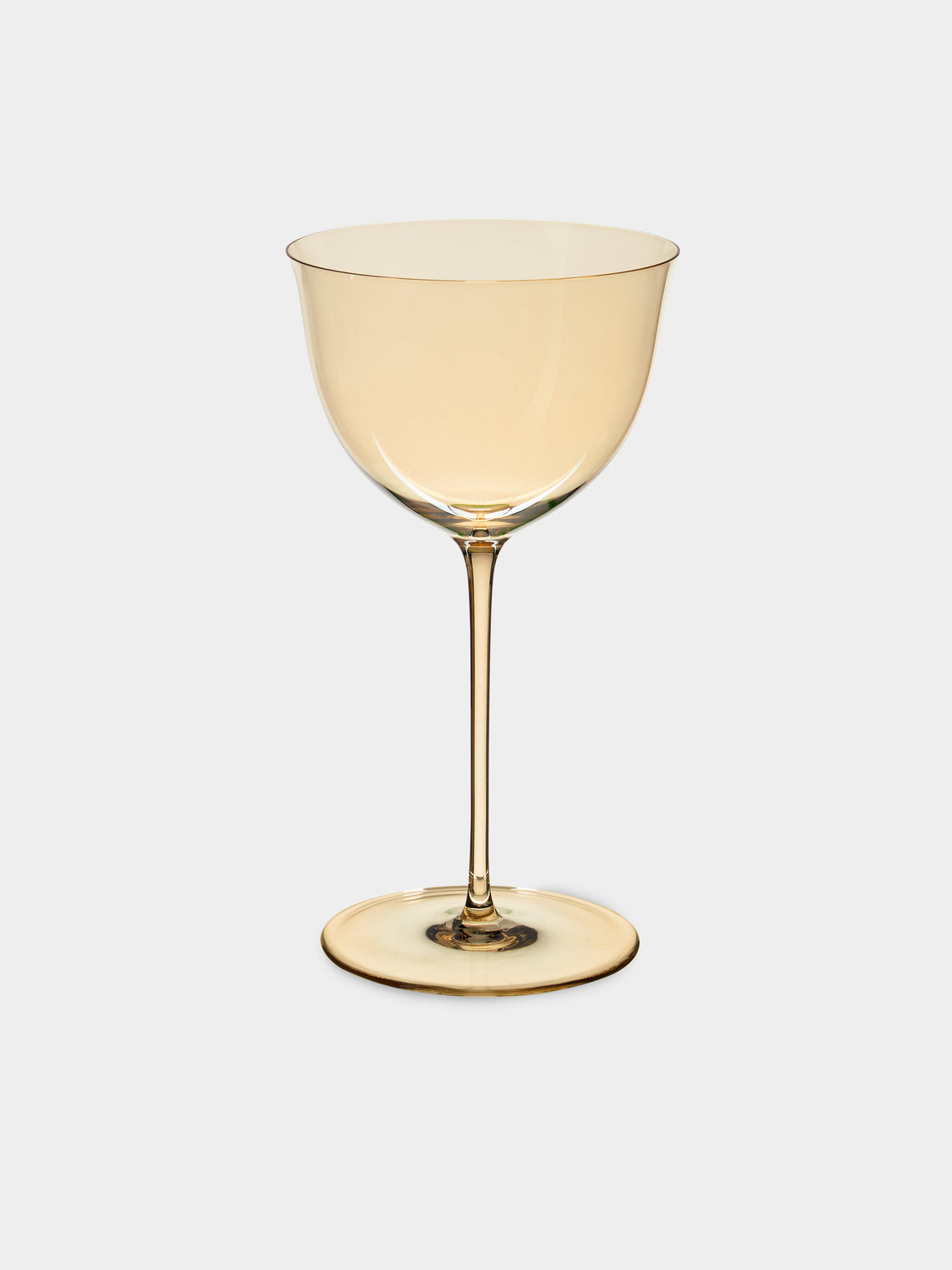Lobmeyr - Patrician Hand-Blown Crystal White Wine Glass - Gold - ABASK - 
