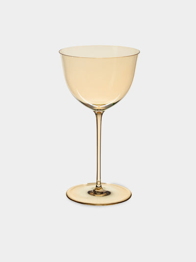 Lobmeyr - Patrician Hand-Blown Crystal White Wine Glass - Gold - ABASK - 