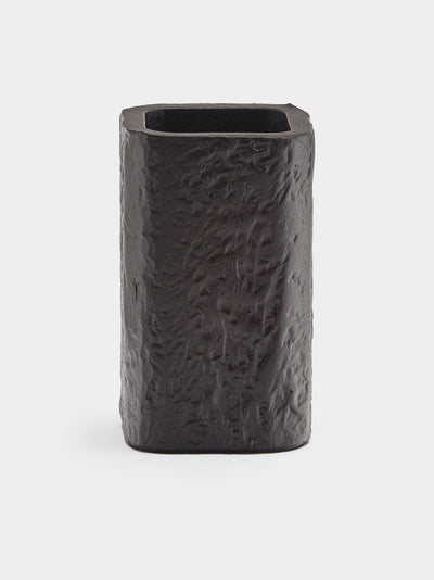 Giobagnara - Riace Imperfect Bronze Toothbrush Holder - Black - ABASK - 