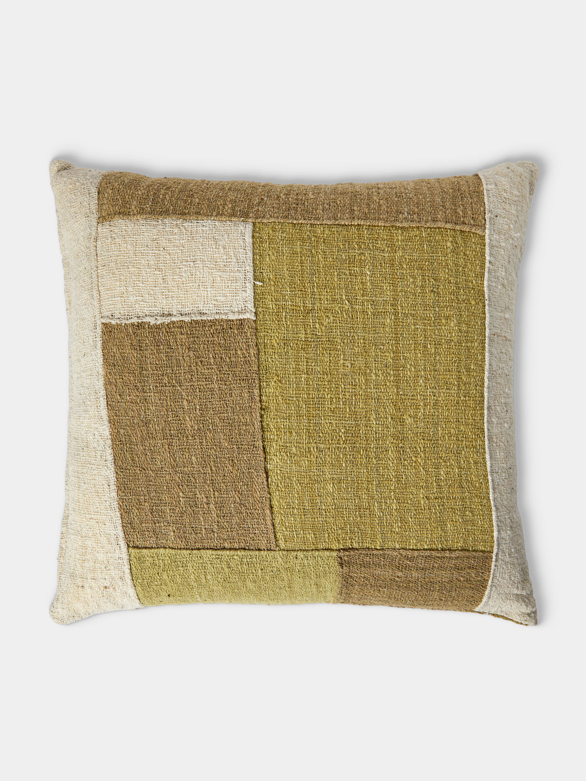 Valentina Hoyos - Cotton Cushion (23.5in/60cm) - Green - ABASK - 