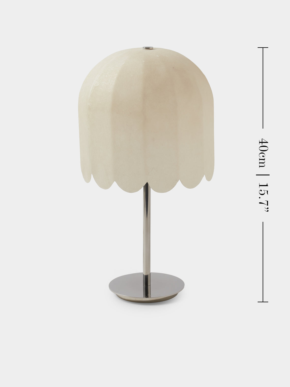Kilzi - The Feather Fiberglass and Japanese Paper Desk Lamp - Ivory - ABASK
