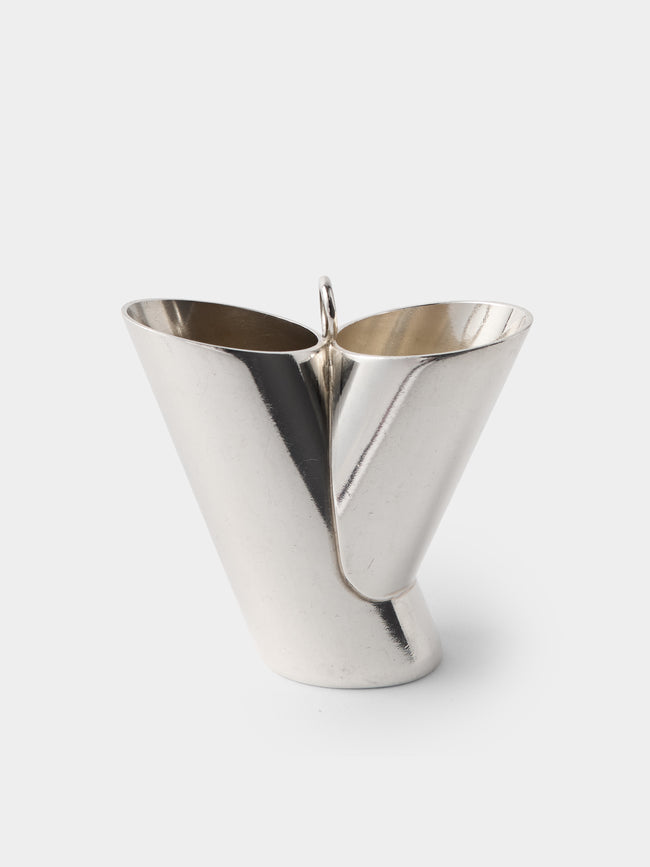 Antique and Vintage - 1960s Christofle Silver-Plated Double Jigger - Silver - ABASK - 