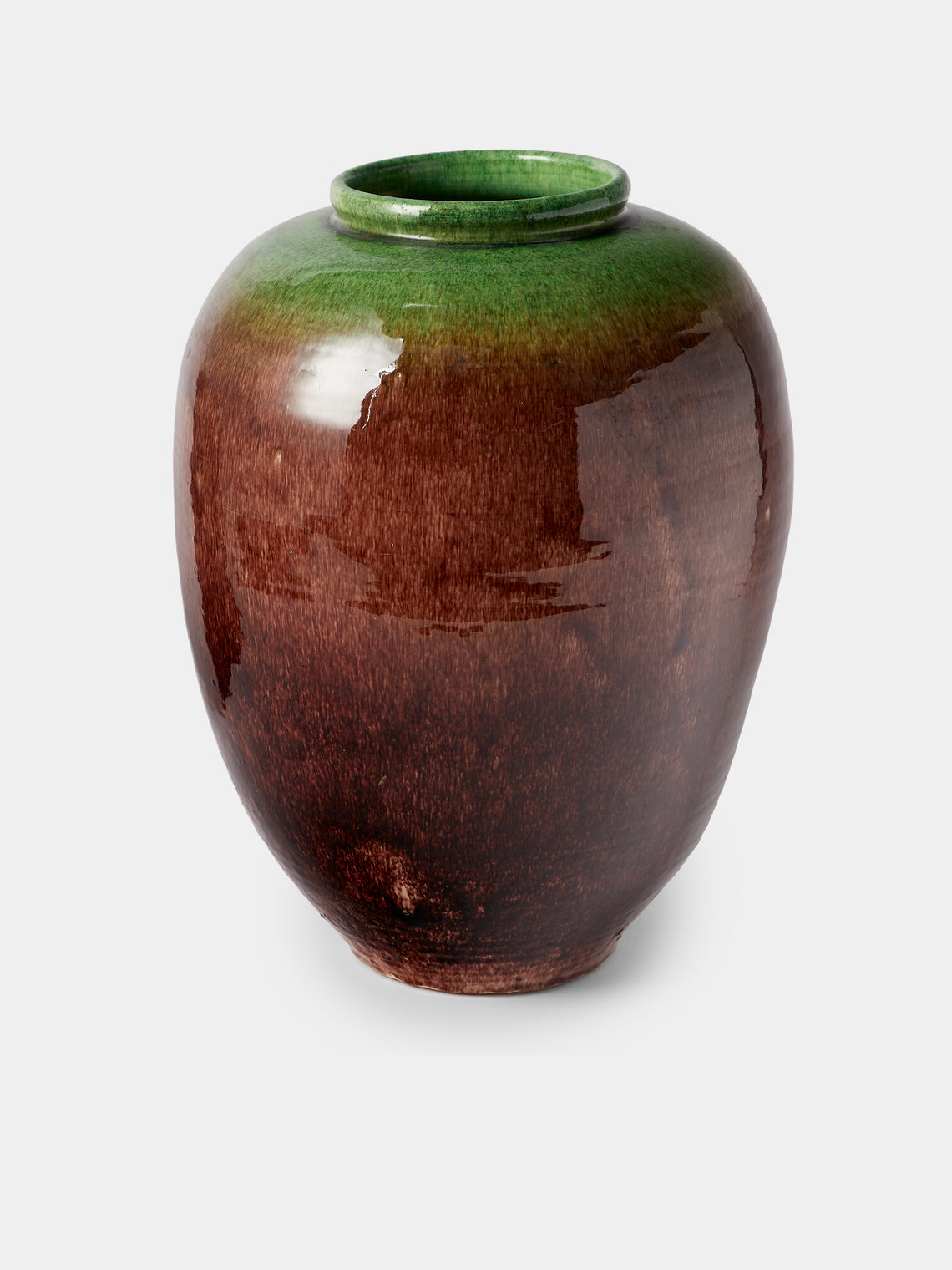 Antique and Vintage - 1950s Accolay Vase - Red - ABASK - 