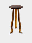 Szymon Keller - Lung Resin Martini Table (19.5in/50cm) - Brown - ABASK - 