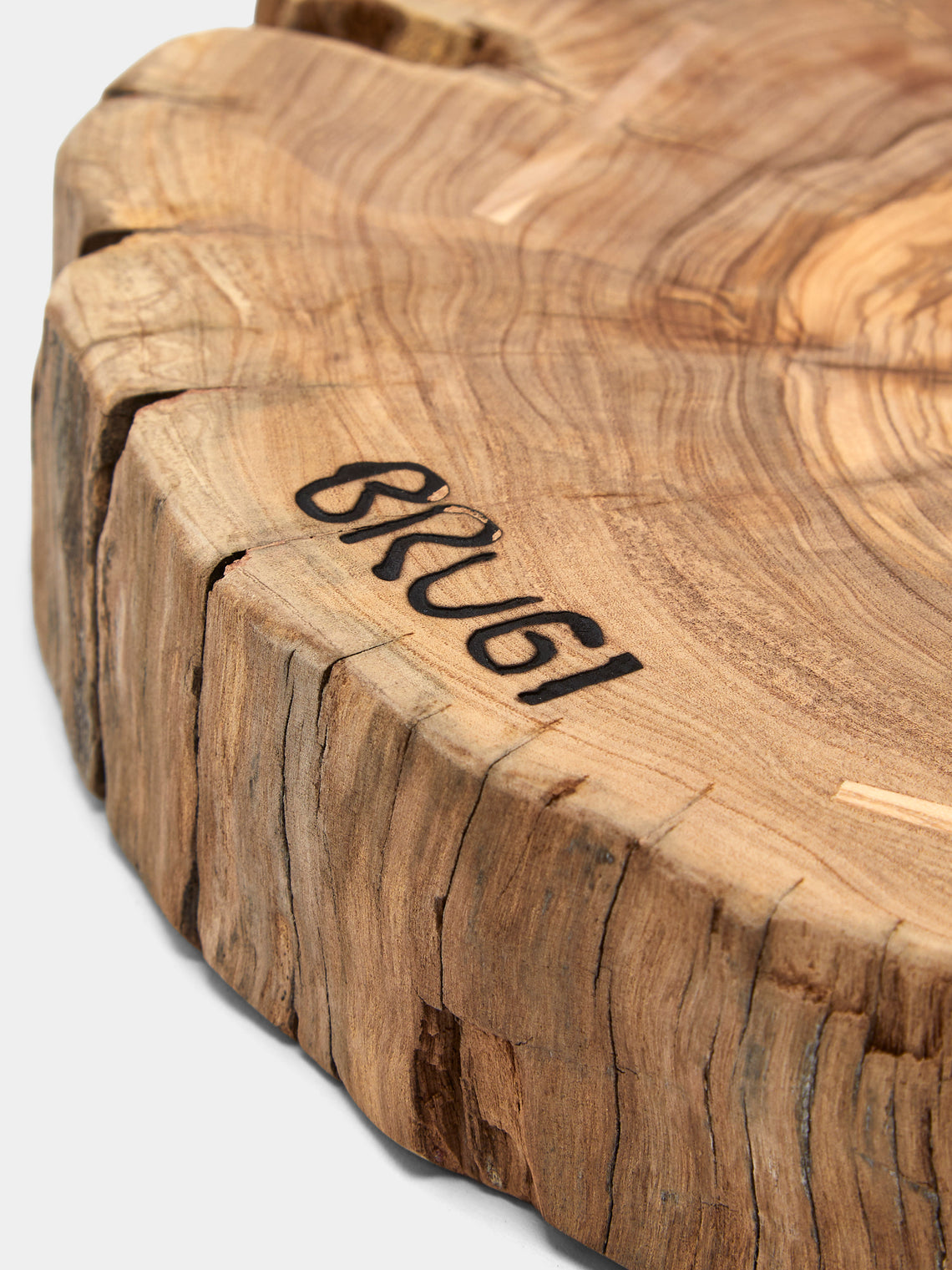 Art Brugi - Hand-Carved Olivewood Cheese Board - Brown - ABASK