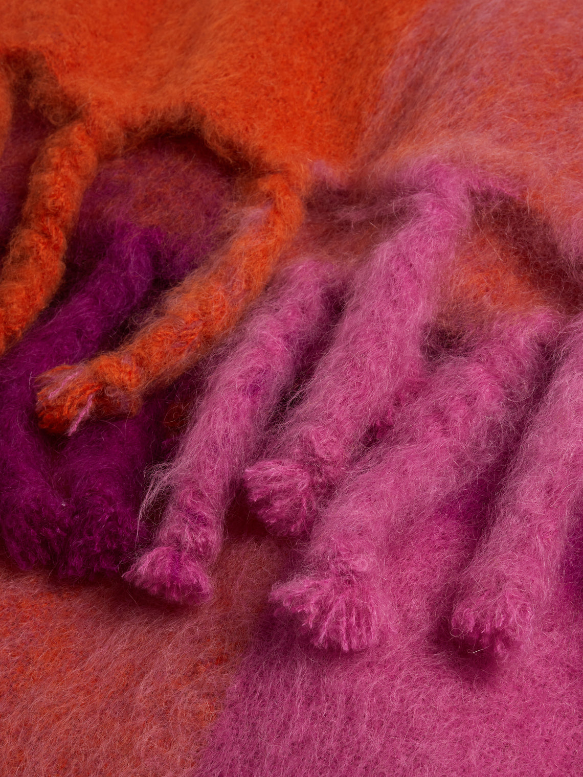 Aza Handwoven Mohair Throw (72in/1.8m)