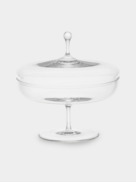 Lobmeyr - Hand-Blown Crystal Flat Candy Dish - Clear - ABASK - 