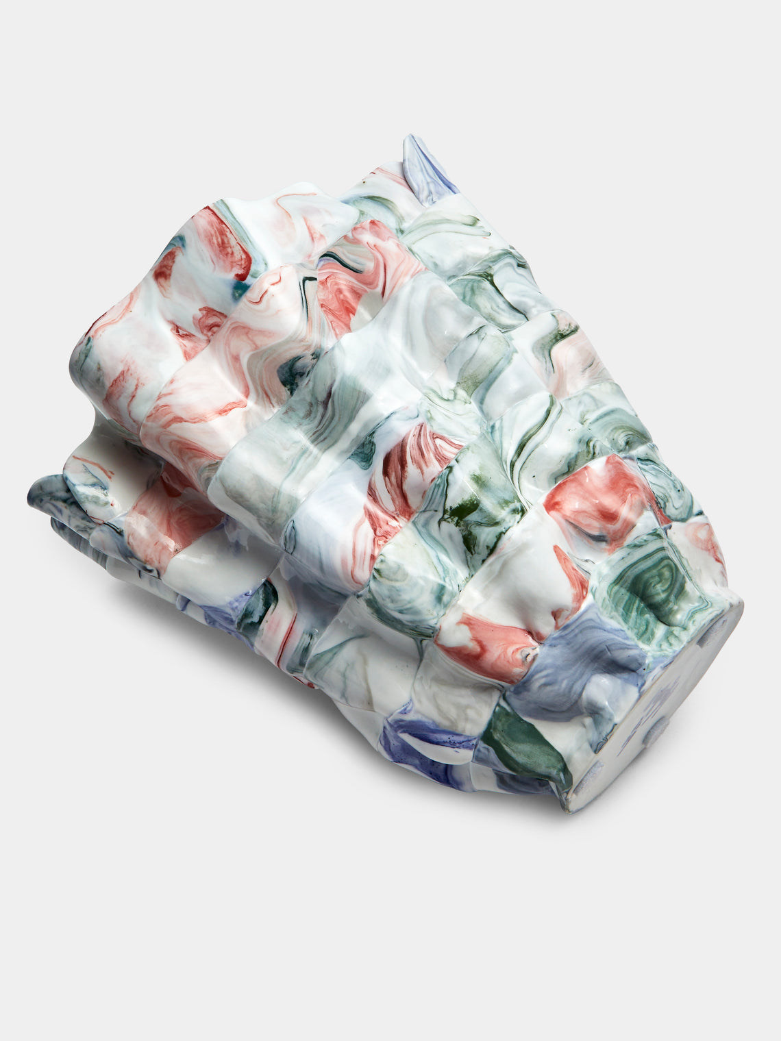 Luisa Maisel - Glossy Porcelain Vase (14in/36cm) - Multiple - ABASK