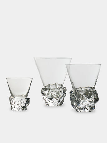 NasonMoretti - Archive Revival 1965 Hand-Blown Murano Glass Collection - Clear - ABASK - 