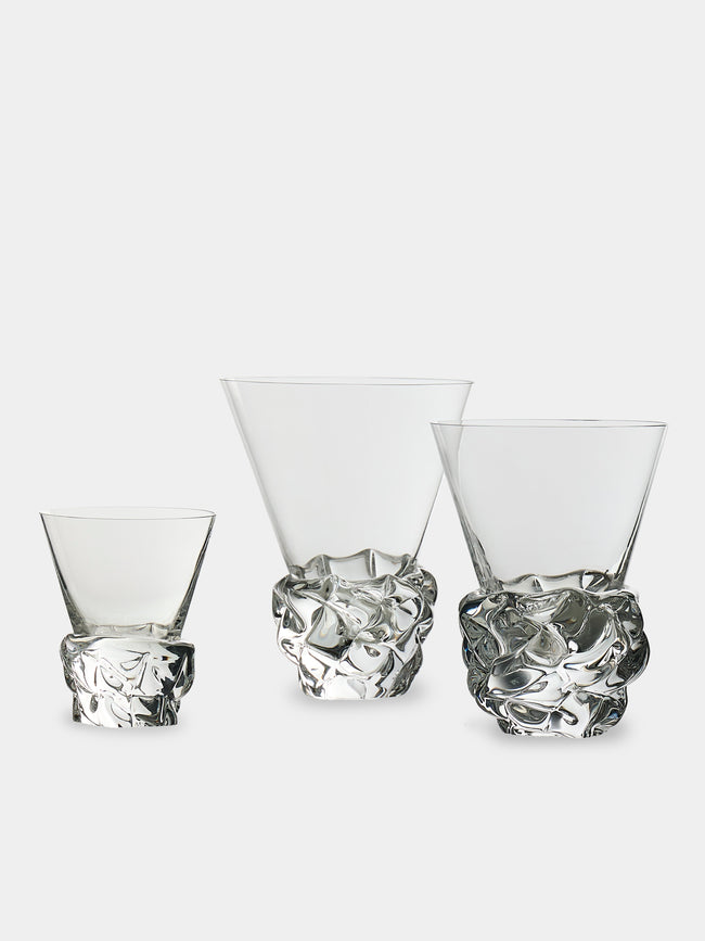 NasonMoretti - Archive Revival 1965 Hand-Blown Murano Glass Collection - Clear - ABASK - 